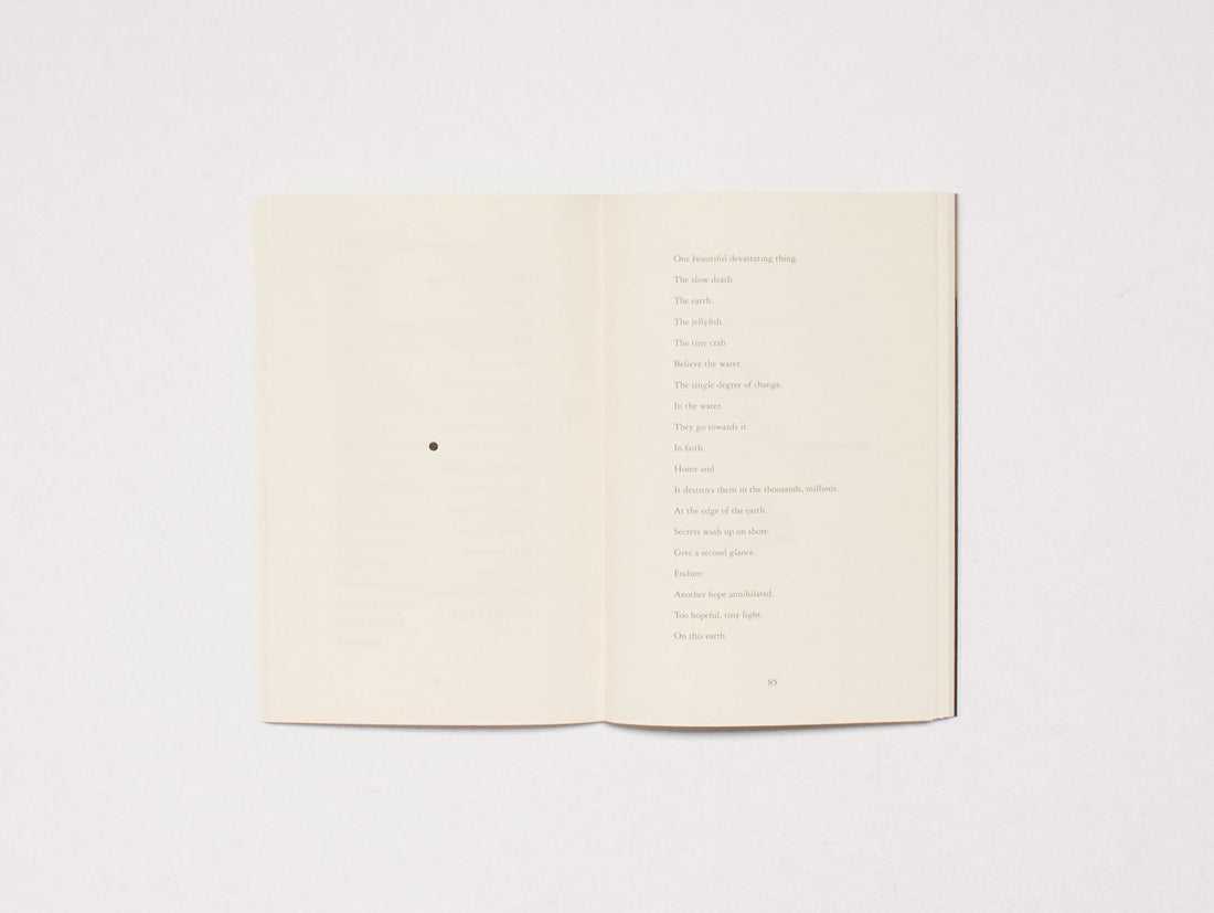 A book with a hole in it