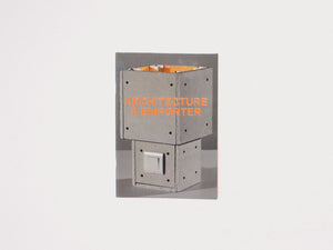 ARCHITECTURE À EMPORTER