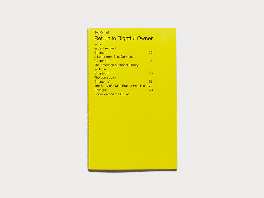 Return to Rightful Owner