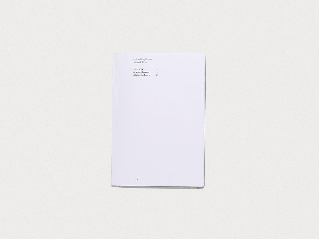 Network Time - Antenne Books
