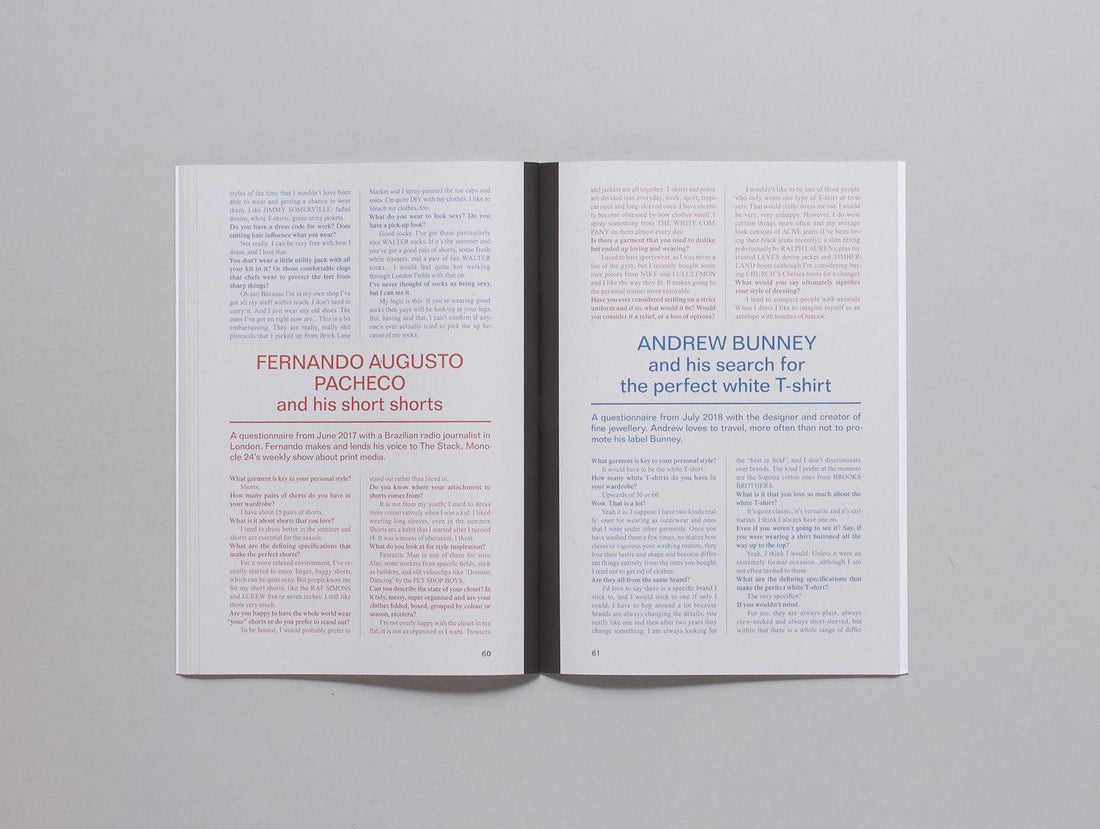 WHAT MEN WEAR - Antenne Books