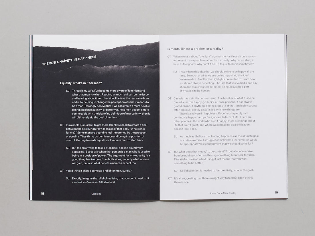 Disquiet: The Hidden Depths of Men