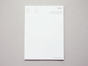 Index - Antenne Books