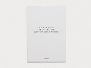 The Last Letters (Letters About a Work) - Antenne Books