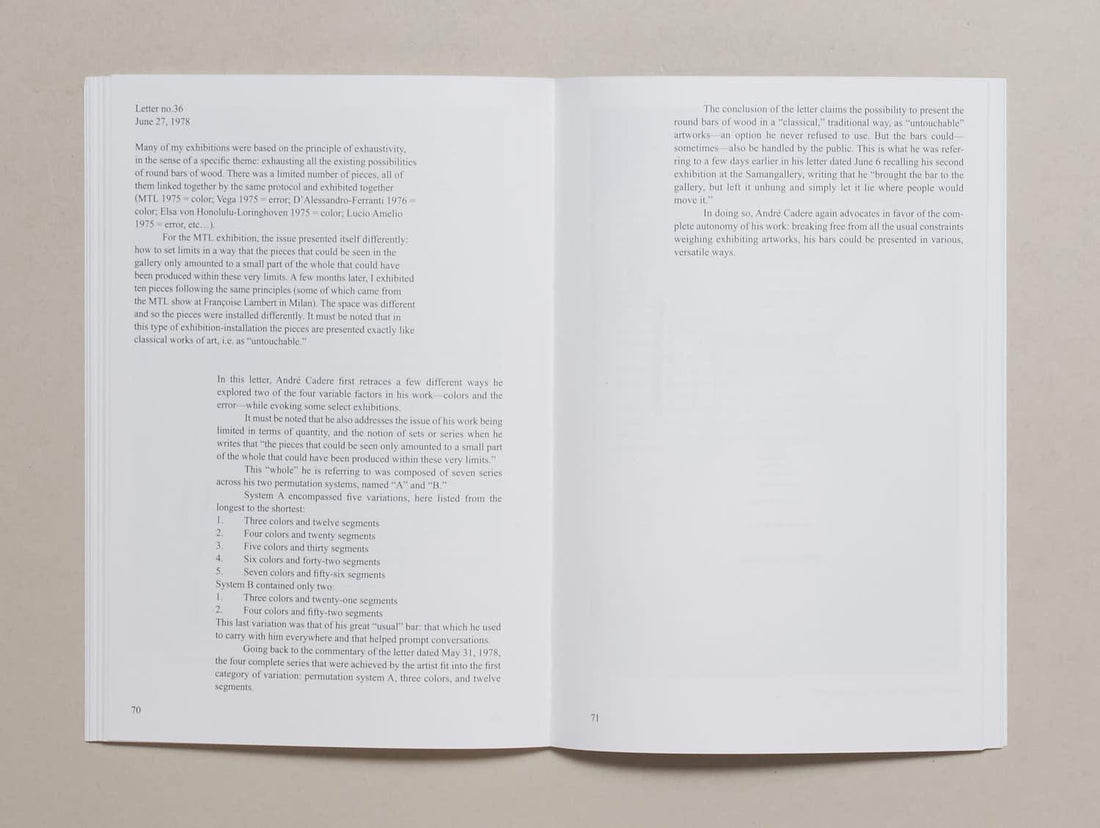 The Last Letters (Letters About a Work) - Antenne Books