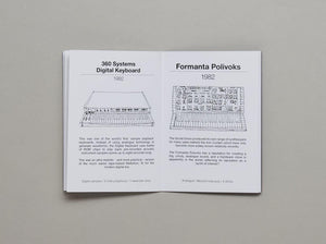 Synthesizer Evolution: Vintage Synths - Antenne Books