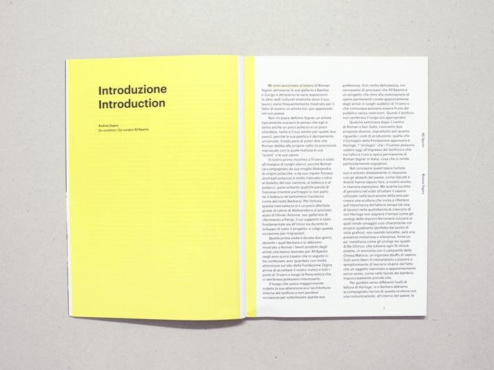 All'Aperto: Roman Signer - Antenne Books