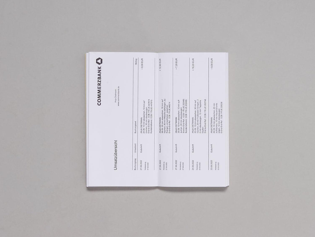 Umsatzübersicht - Antenne Books