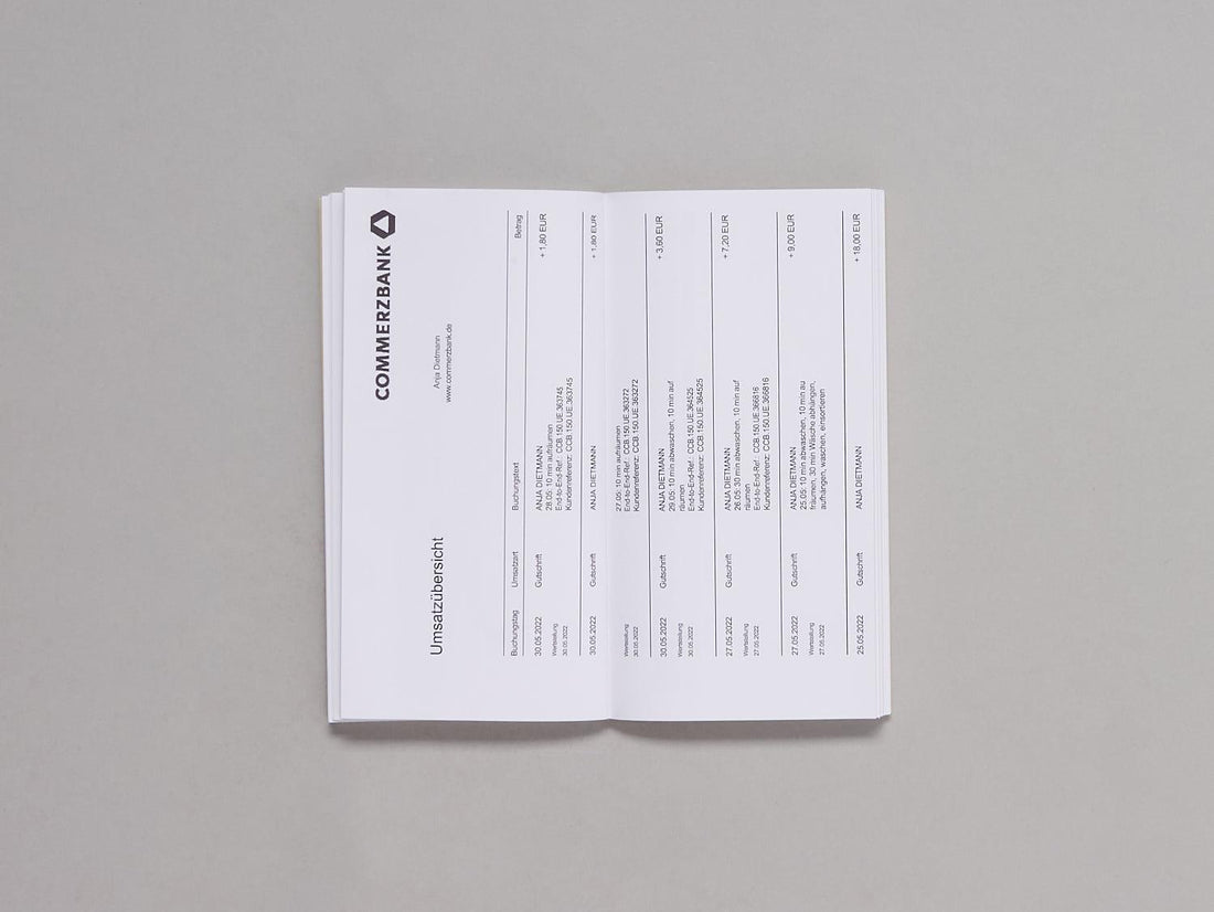 Umsatzübersicht - Antenne Books