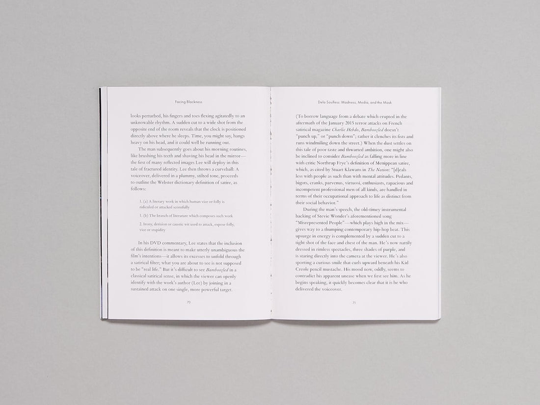 Facing Blackness - Antenne Books