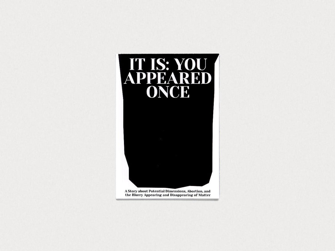 It is: You Appeared Once - Antenne Books