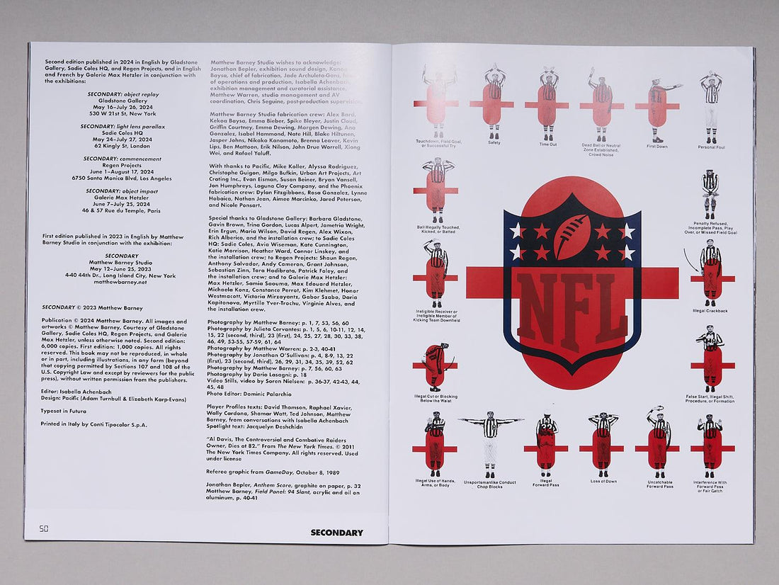 Matthew Barney: SECONDARY Magazine - Antenne Books