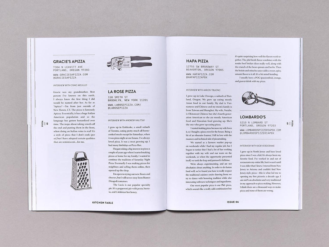 Kitchen Table Magazine - Antenne Books