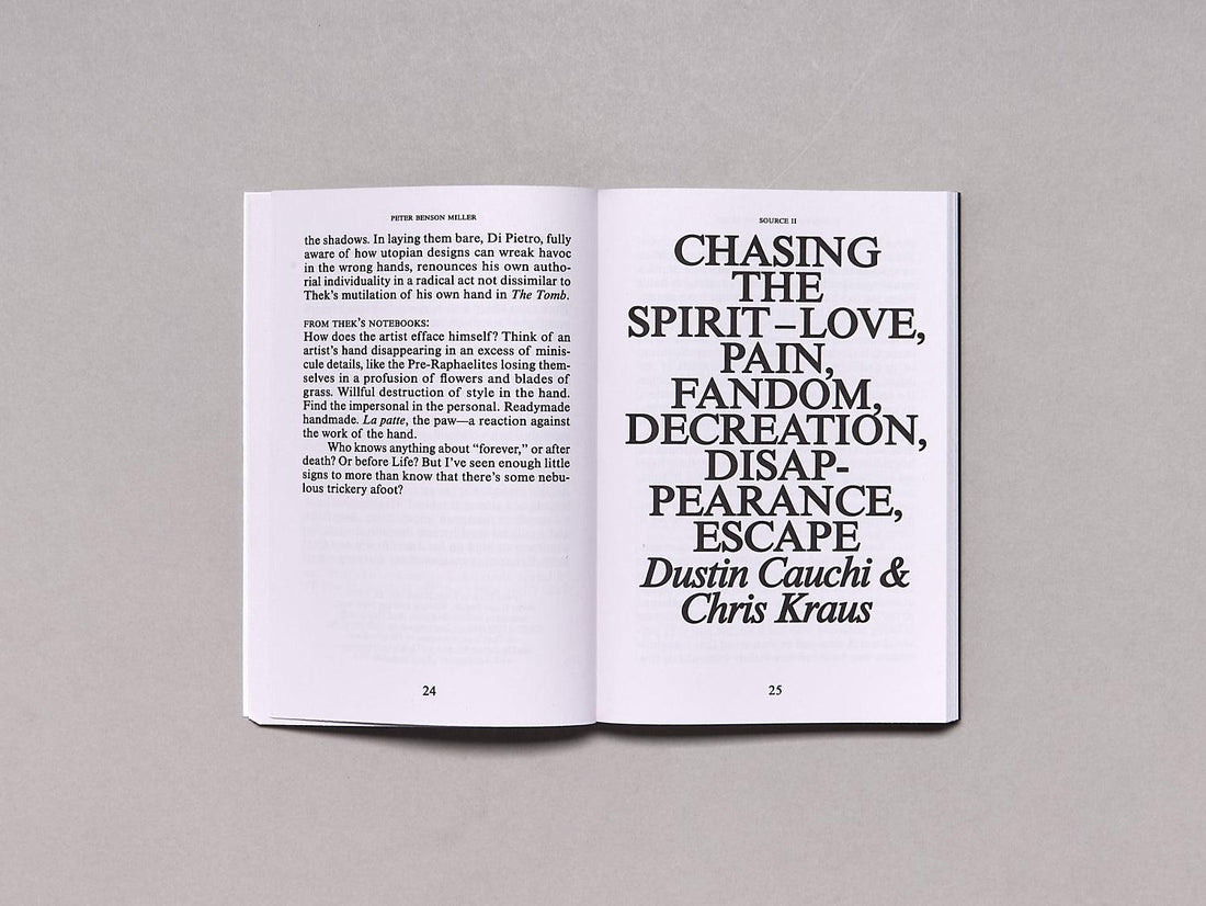 Alessandro Di Pietro: Ghostwriting Paul Thek - Antenne Books