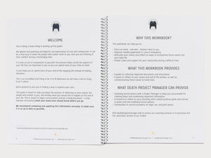 The Death Project Manager Mortality Workbook - Antenne Books