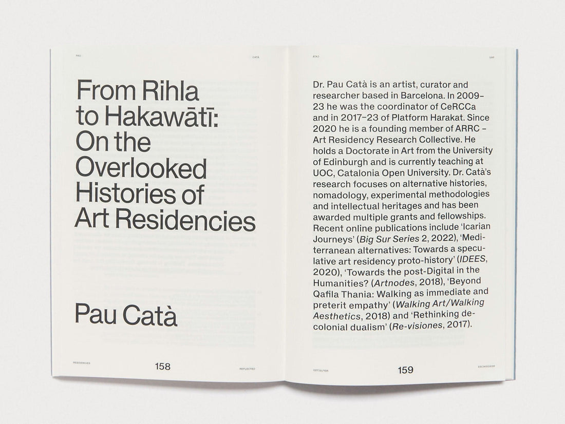 Residencies Reflected - Antenne Books