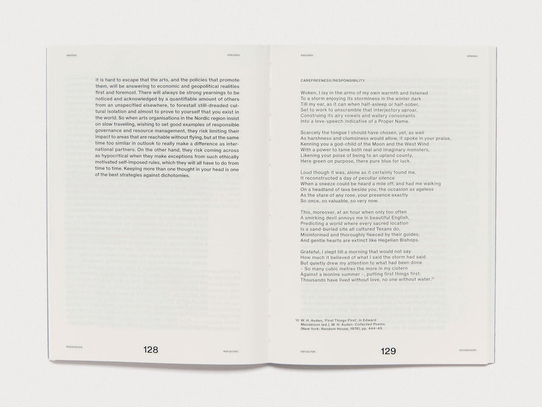 Residencies Reflected - Antenne Books