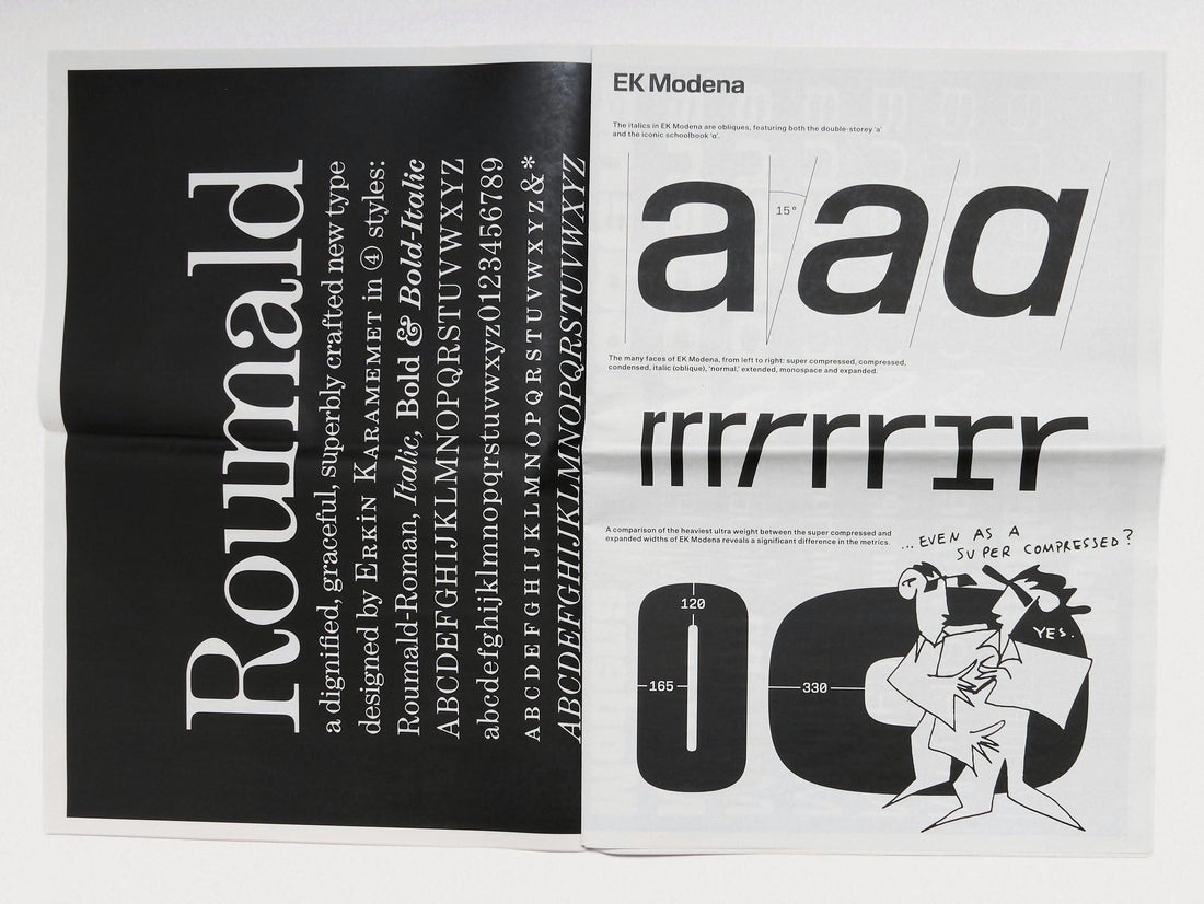 Font news + Font menu - Antenne Books