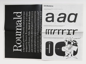 Font news + Font menu - Antenne Books