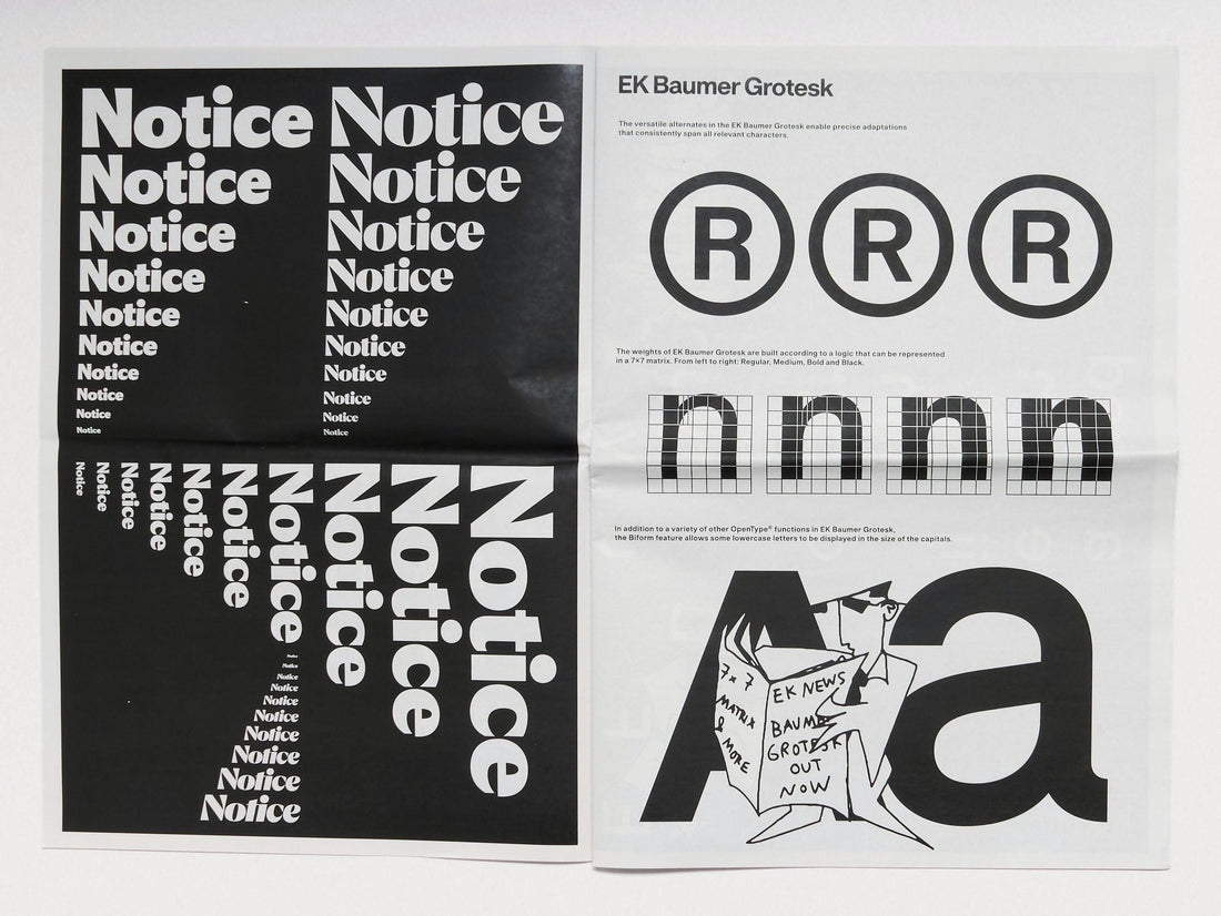 Font news + Font menu - Antenne Books