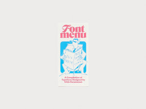 Font news + Font menu - Antenne Books