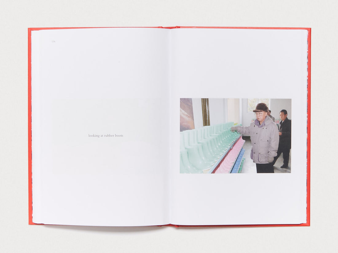 Kim Jong Il Looking at Things