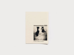 mnemotope issue 005 - Antenne Books