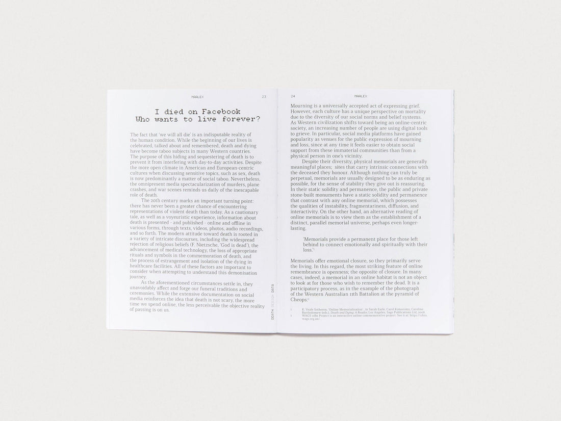 Death Design Data - Antenne Books