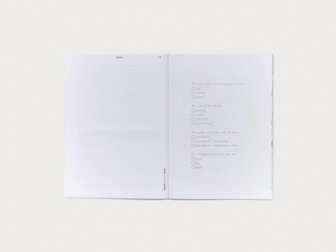 Death Design Data - Antenne Books