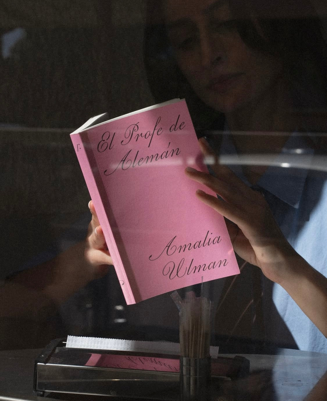 Cover of the book 'El Profe de Alemán' by Amalia Ulman.