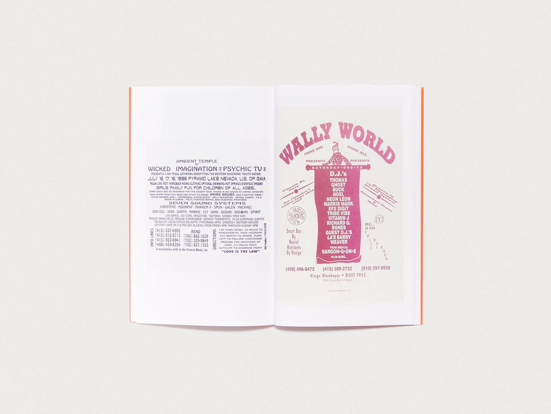 SF Rave Flyers 1990-1993 - Antenne Books