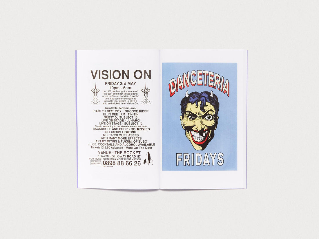 London Rave Flyers 1990-1996 - Antenne Books