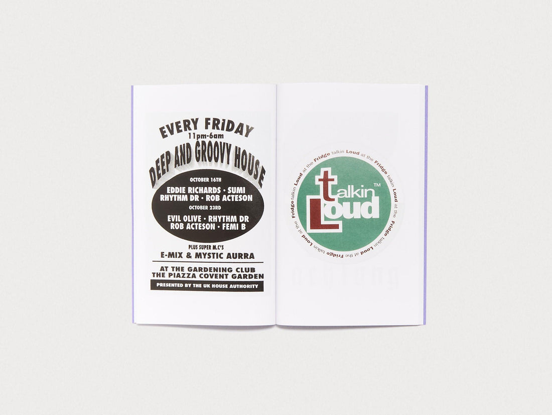 London Rave Flyers 1990-1996 - Antenne Books