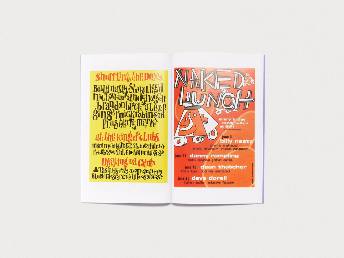 London Rave Flyers 1990-1996 - Antenne Books