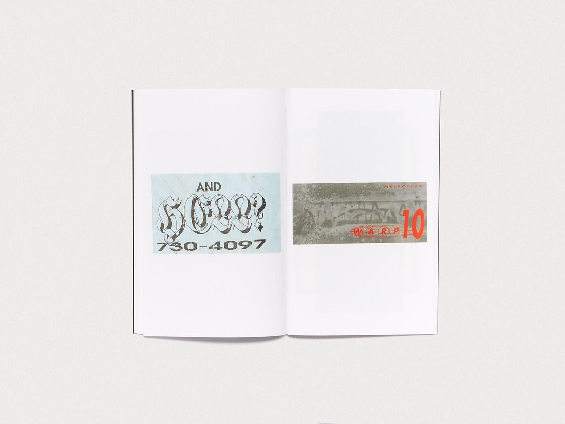 Detroit Rave Flyers 1993 - 1999 - Antenne Books