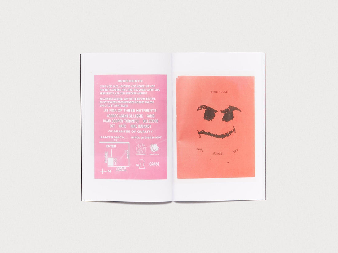 Detroit Rave Flyers 1993 - 1999 - Antenne Books