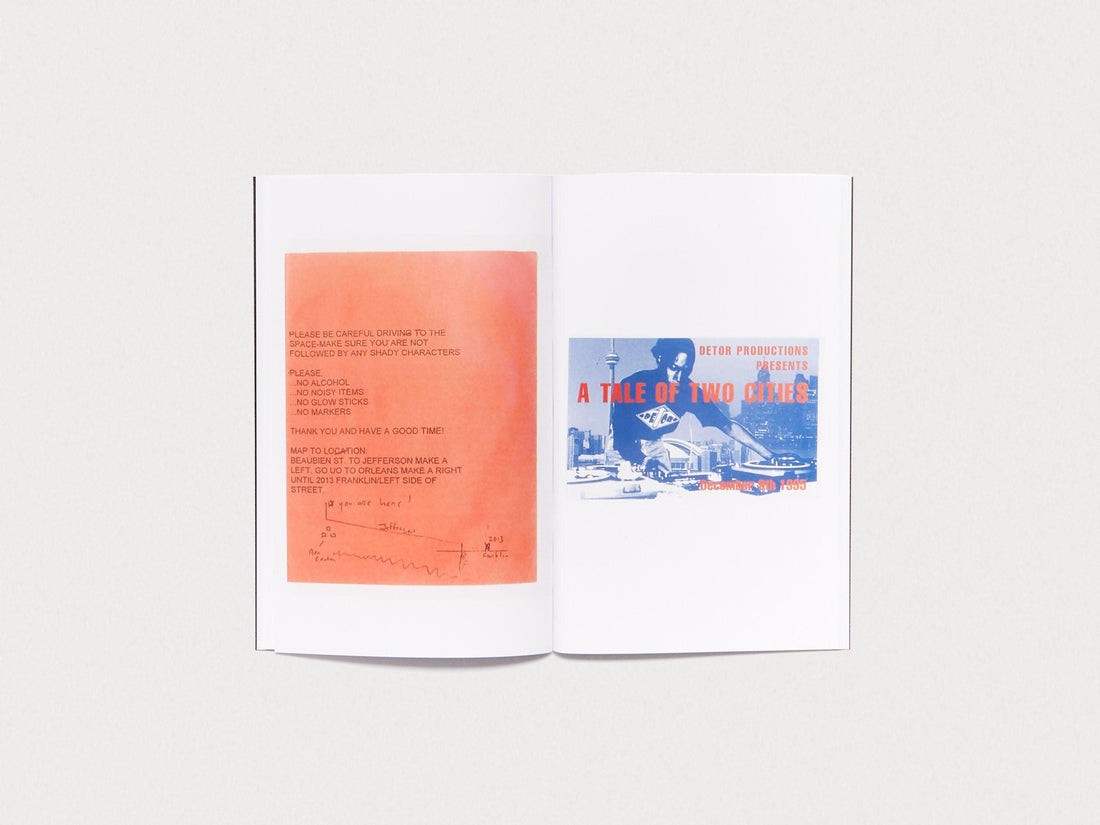 Detroit Rave Flyers 1993 - 1999 - Antenne Books