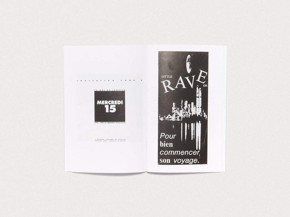 Paris Rave Flyers 1991-1994 - Antenne Books