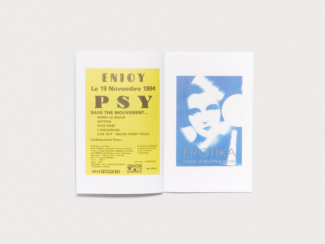 Paris Rave Flyers 1991-1994 - Antenne Books