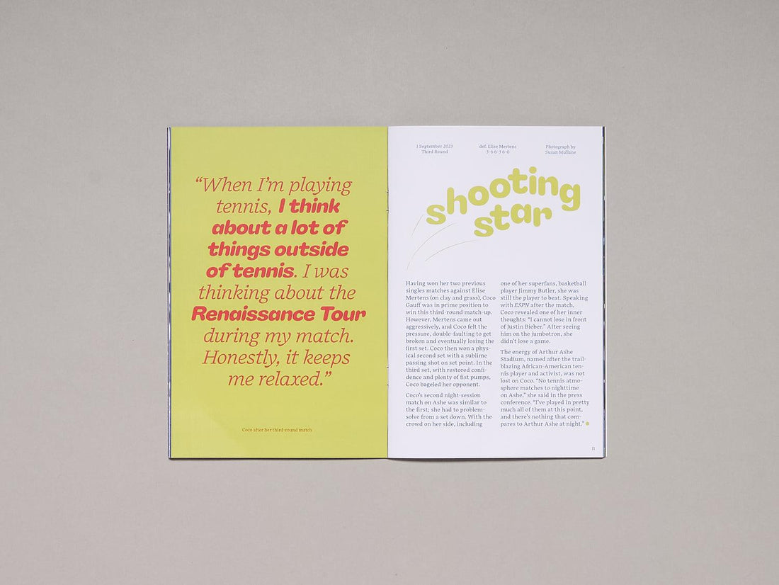 Tennis In Photographs, Issue 2 