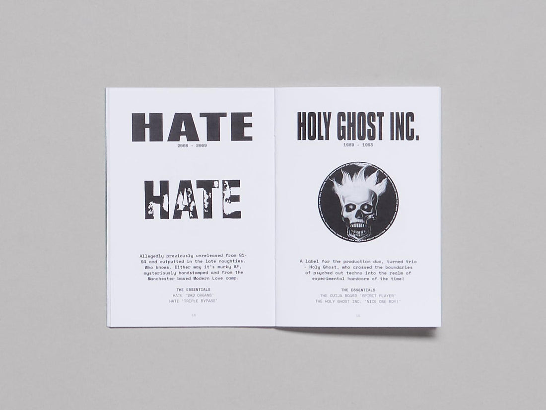 The Icon Catalogue UK Hardcore Vol. 1 - Antenne Books