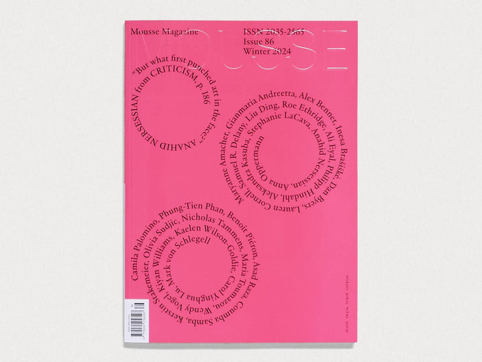 Mousse Magazine, Issue 86 - Antenne Books