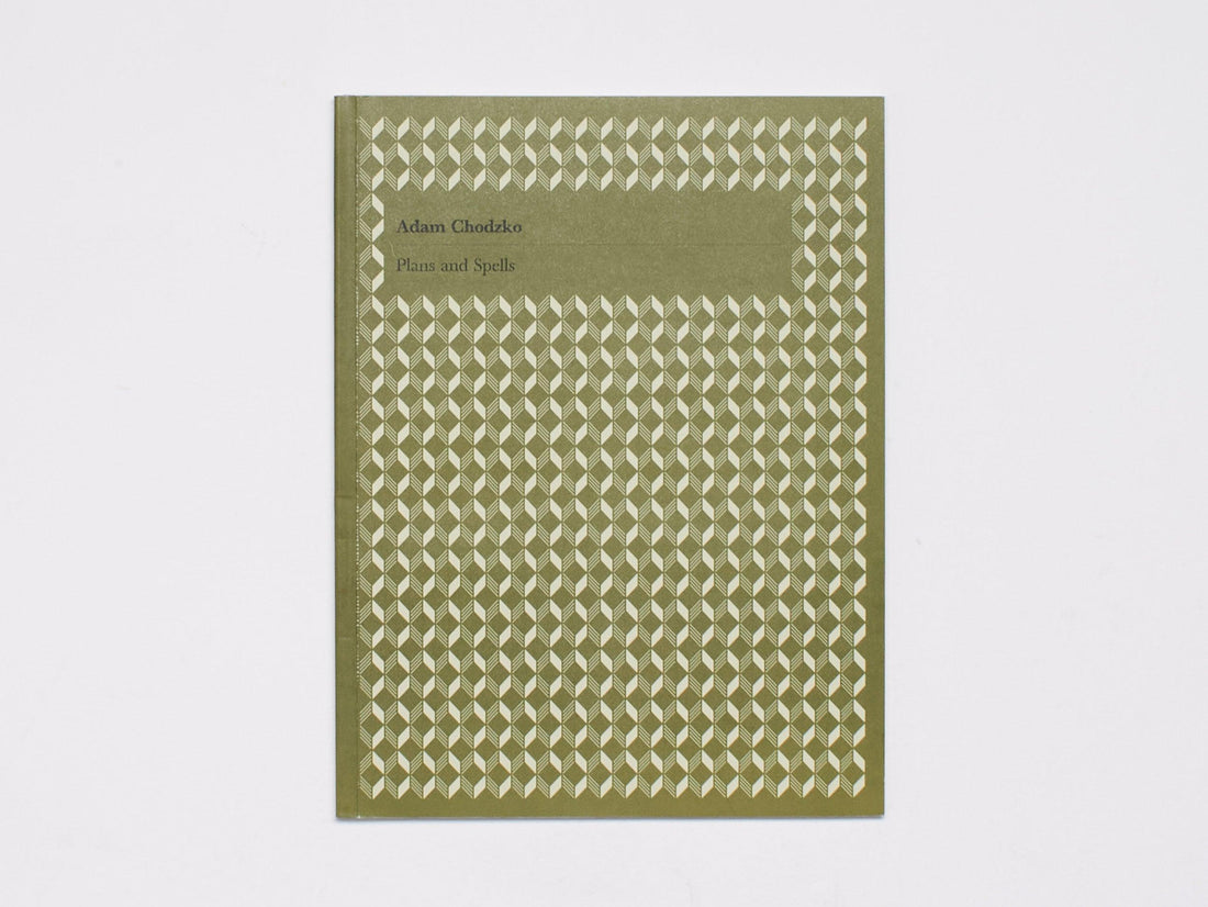 Plans and Spells- Adam Chodzko - Antenne Books