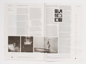 Movement Research Performance Journal #60