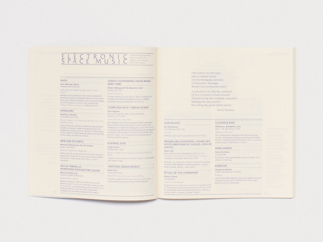 MUSIC FROM THE HEARTS OF SPACE