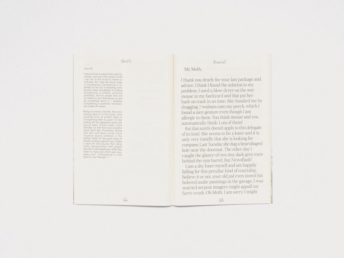 Gritli – the Moth Diaries, A Mistake has been made about Wildness