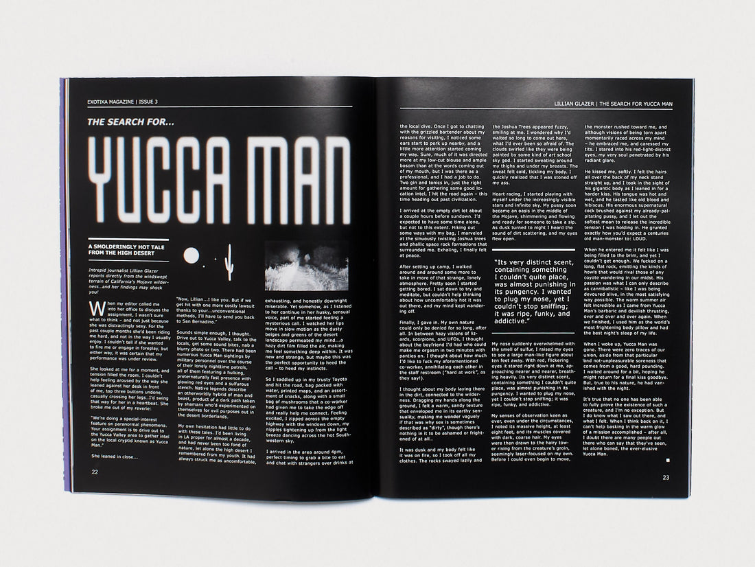 EXOTIKA MAGAZINE ISSUE 3: EXTRATERRESTRIAL