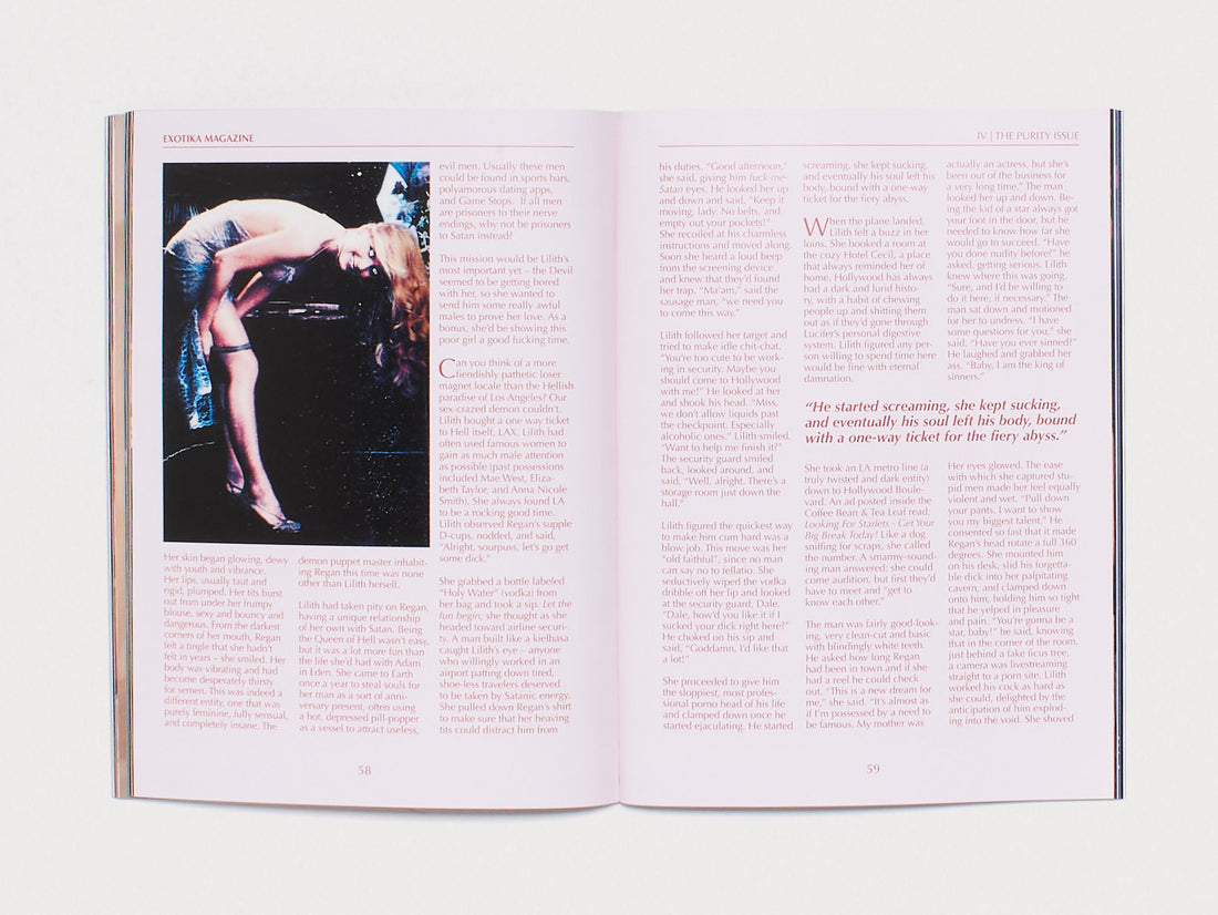 EXOTIKA MAGAZINE ISSUE 4: PURITY