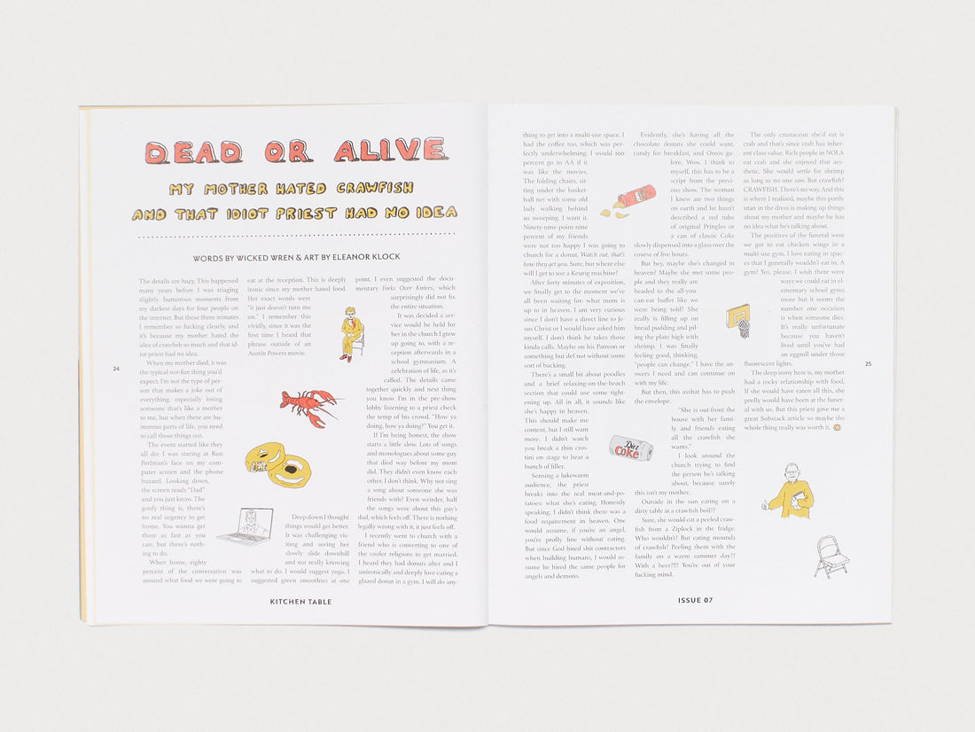 Kitchen Table #7: The Future Issue