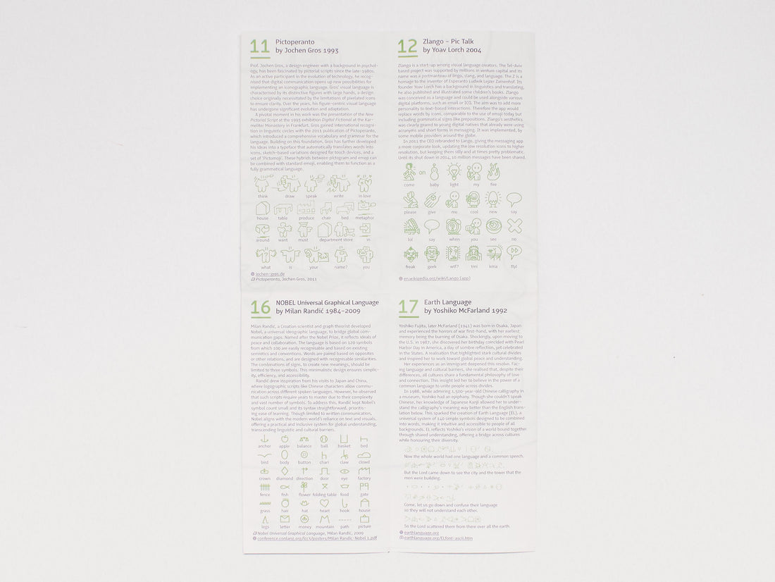 The Utopian Quest for a Pasigraphy